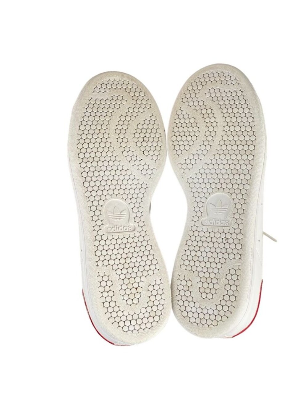 Adidas Stan Smith Ortholite Unisex White/Red Sneakers Size US 7M 8.5W - Picture 5 of 13